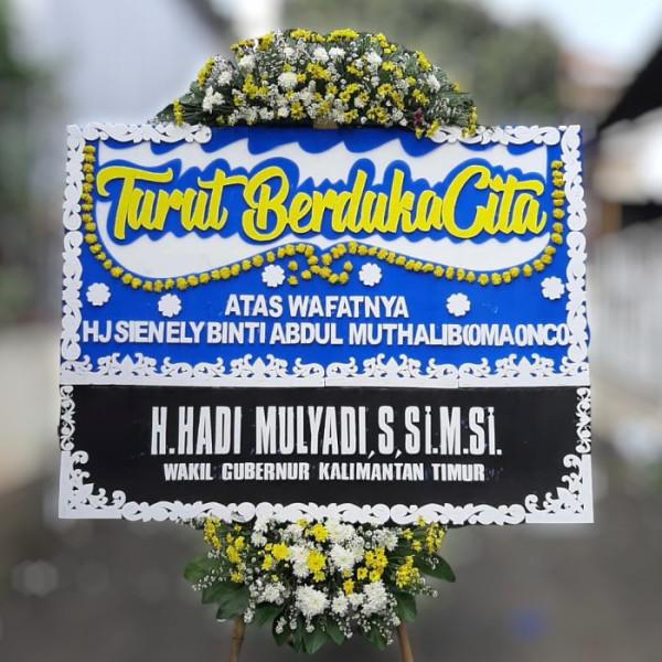 Karangan Bunga Duka  di Kapuas Hulu